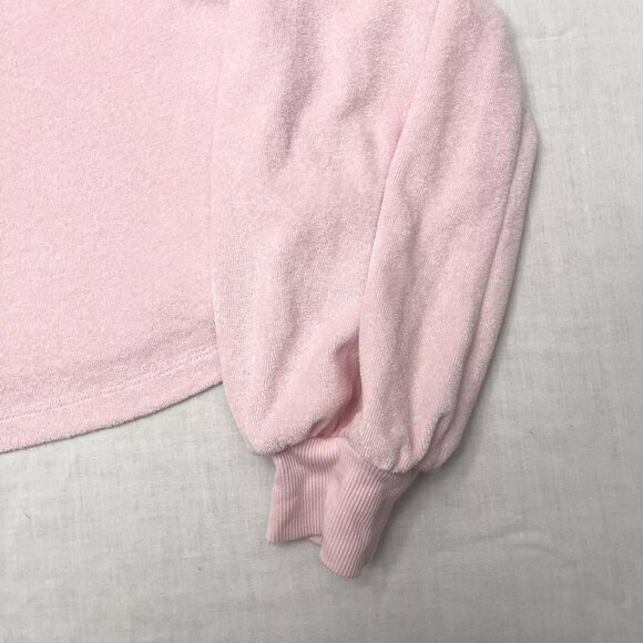 Stoney Clover for Target Terry Cloth Crop Sweatshirt Women’s Size Small - Picture 3 of 6